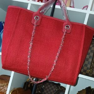Red Shoulder Bag MEDIUM